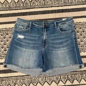Flying Monkey Denim Shorts